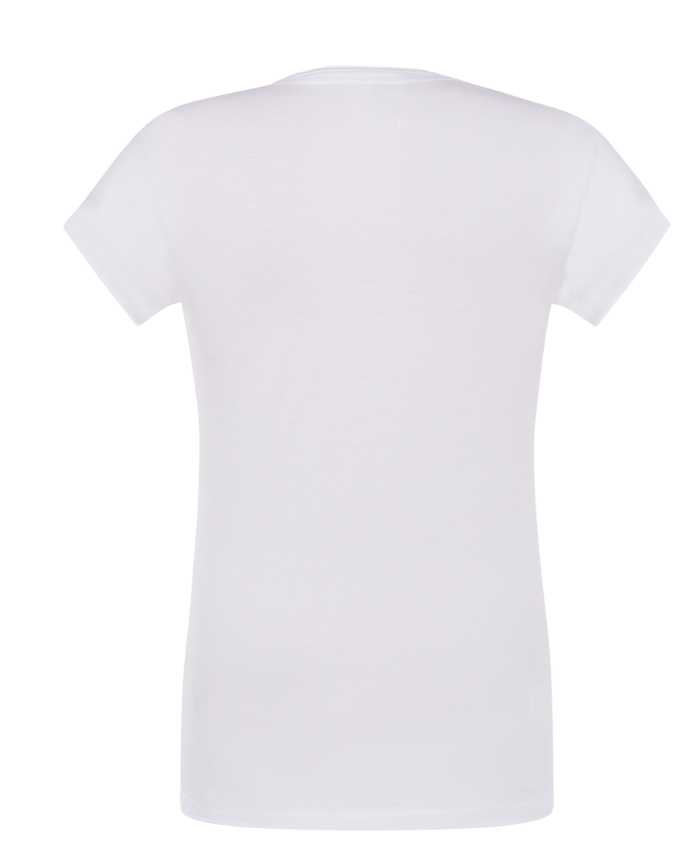 camiseta de manga corta con cuello en V de Modas Aleja