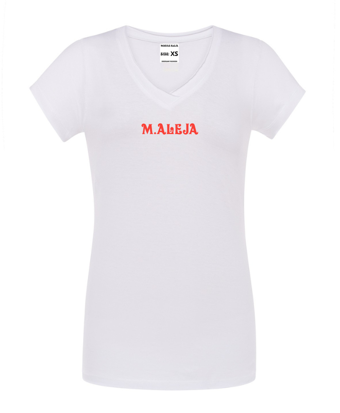 T-Shirt Damen iberian fashion Kurzarm V-Ausschnitt modas Aleja
