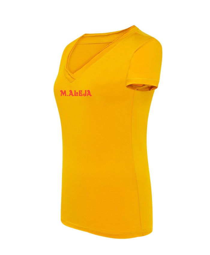 T-Shirt Damen iberian fashion Kurzarm V-Ausschnitt modas Aleja