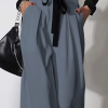 Damenhose mit hohem Bund und weitem Bein von Modas Aleja