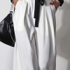 Damenhose mit hohem Bund und weitem Bein von Modas Aleja