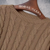 Damen-Strickpullover mit Langen Ärmeln modas aleja