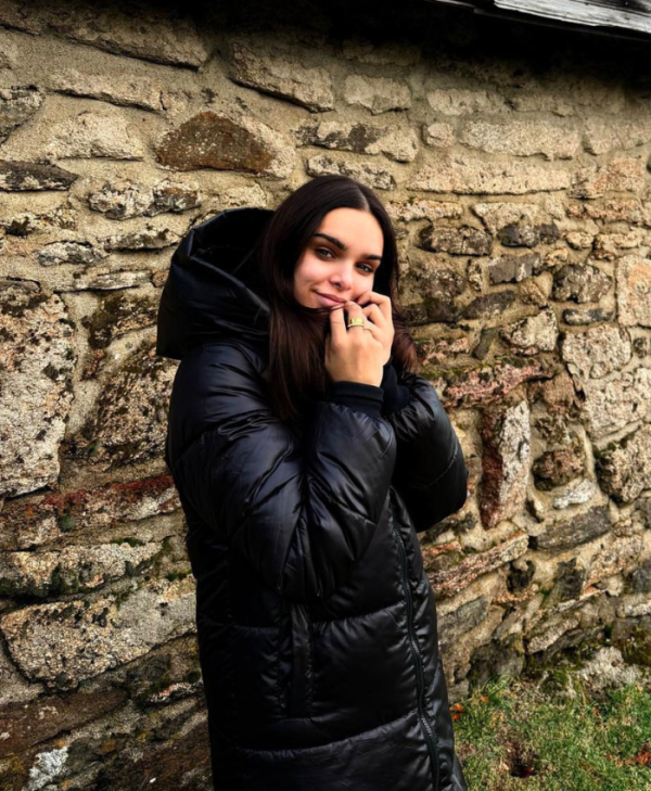 Kapuzen-Lang winter jacke für Damen modas aleja
