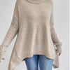 Suéter de Mujer de Otoño e Invierno con Cuello Alto – Modas Aleja1