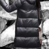 Kapuzen-Lang winter jacke für Damen modas aleja