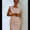 vestido blanco modas aleja vestido